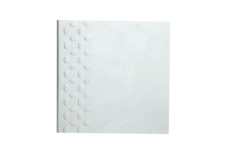 OVAL STEP CEMENT TILE GREY